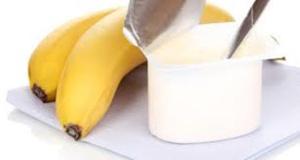 banane cu iaurt